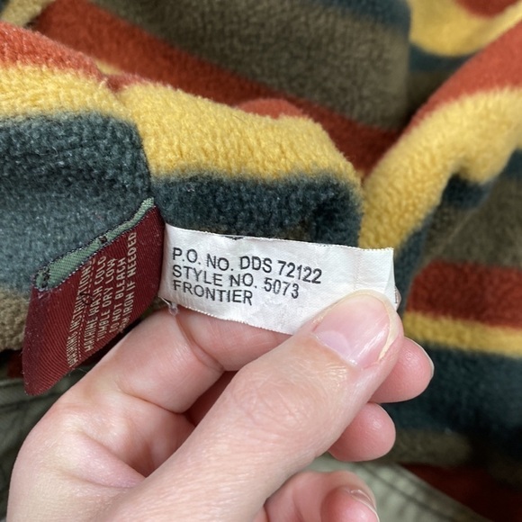 Vintage Dri Duck Frontier Fleece Lined Chore Work Wear Jacket Large Tall Grunge - Picture 7 of 11